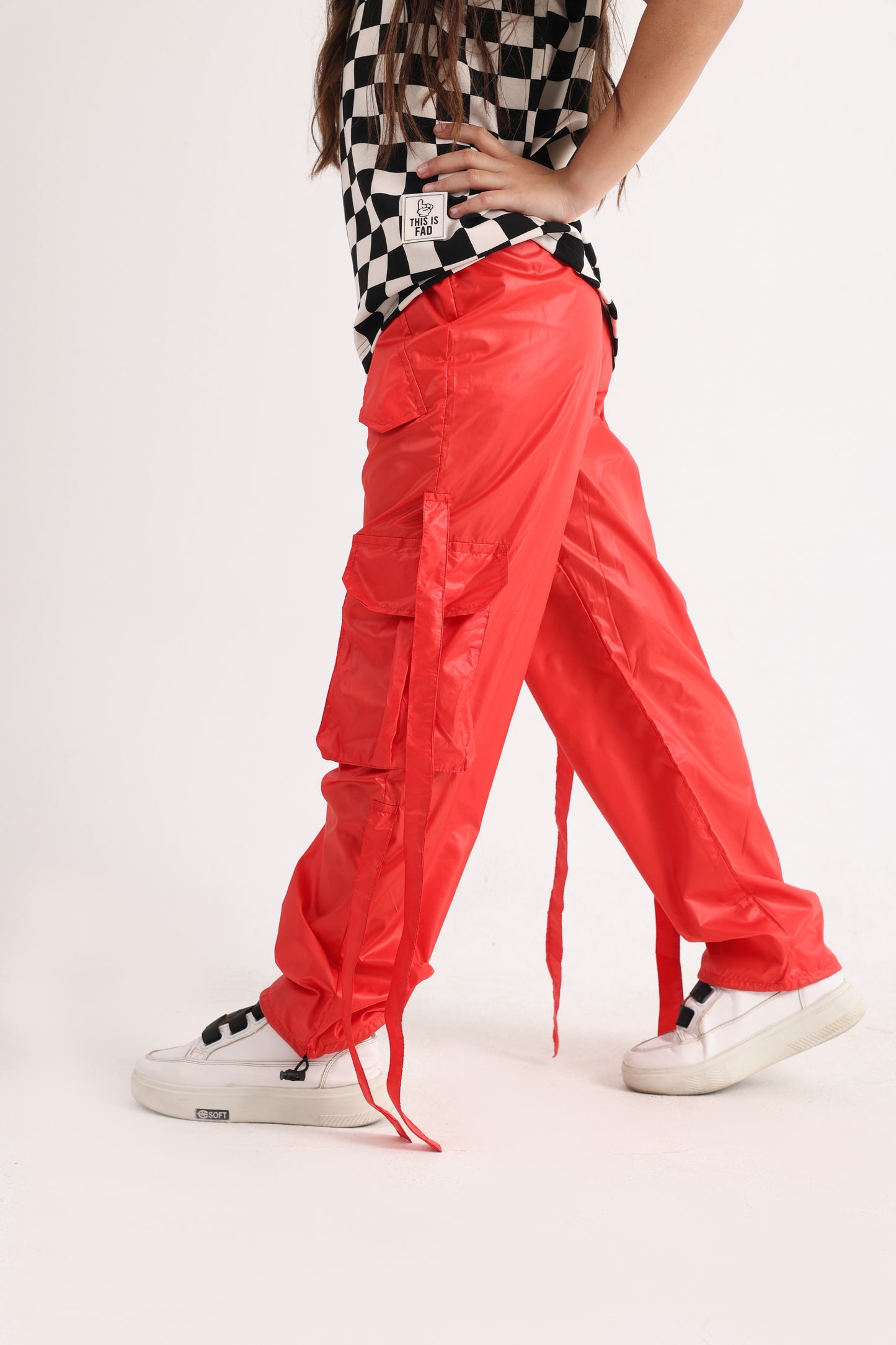 Red Parachute Pants