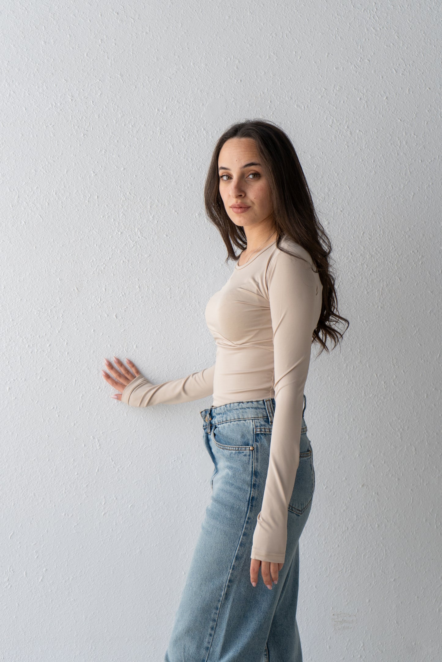 Basic long sleeves top