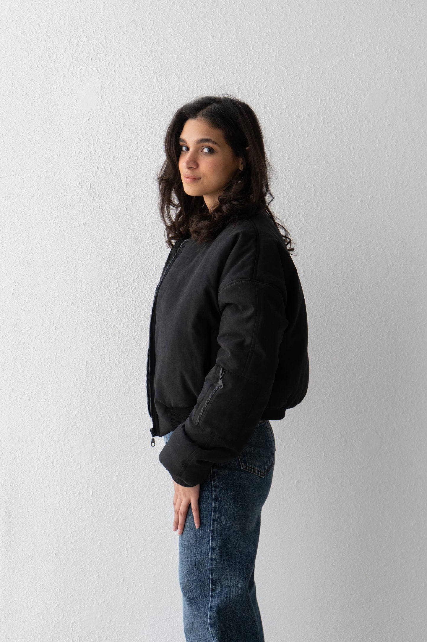 Bomber Puffer Jacket