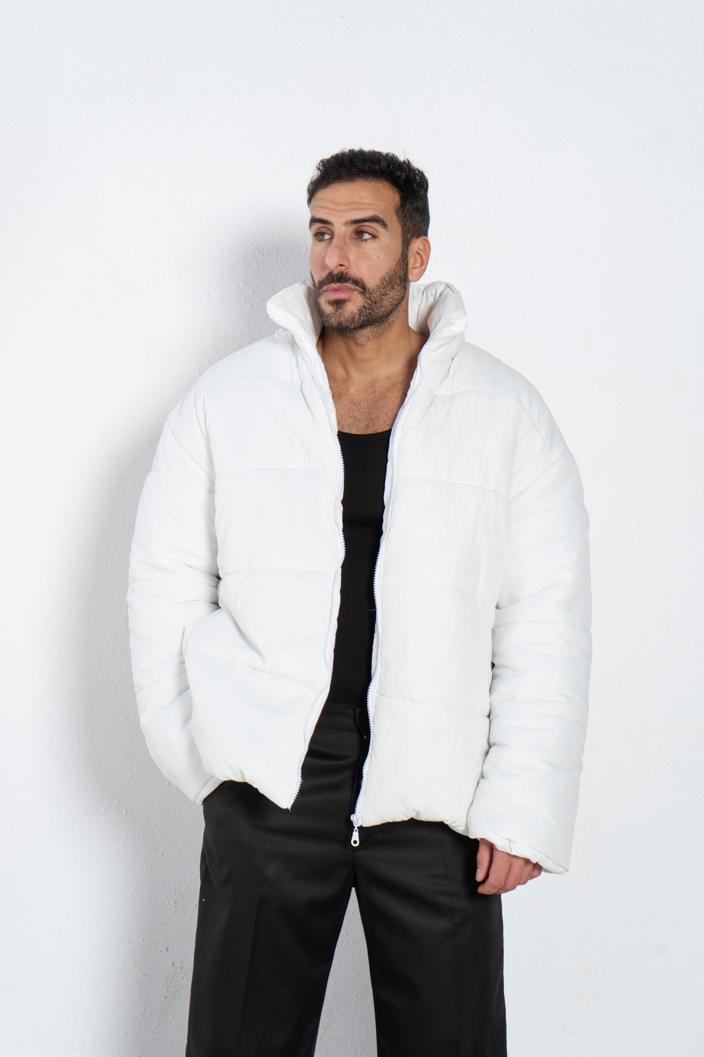 oversized puffer jacket