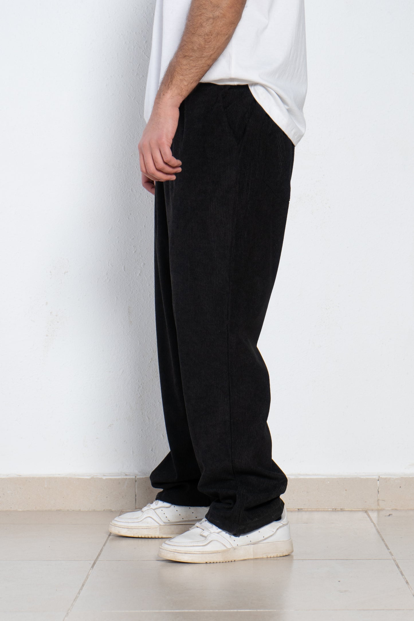 Corduroy wide leg pants