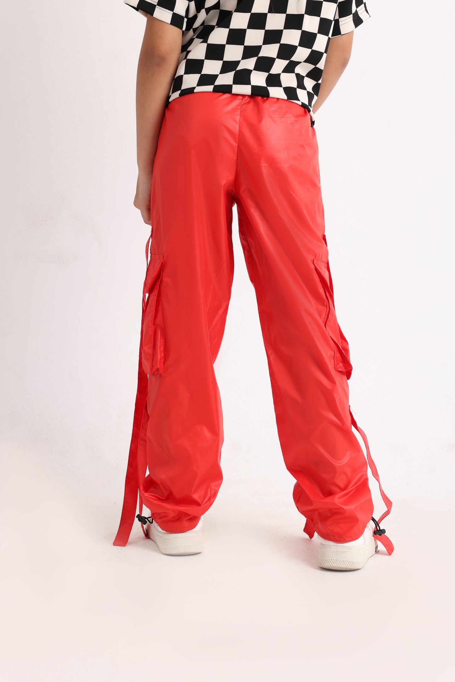 Red Parachute Pants