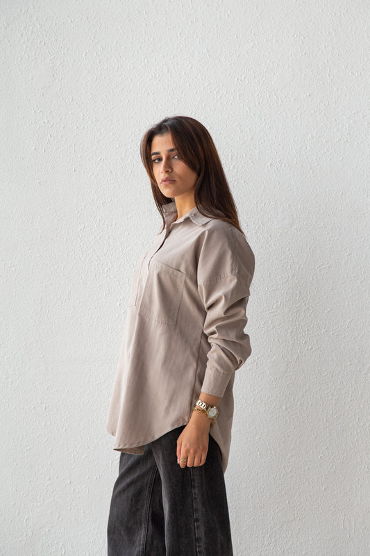 Oversized Shirt with pockets