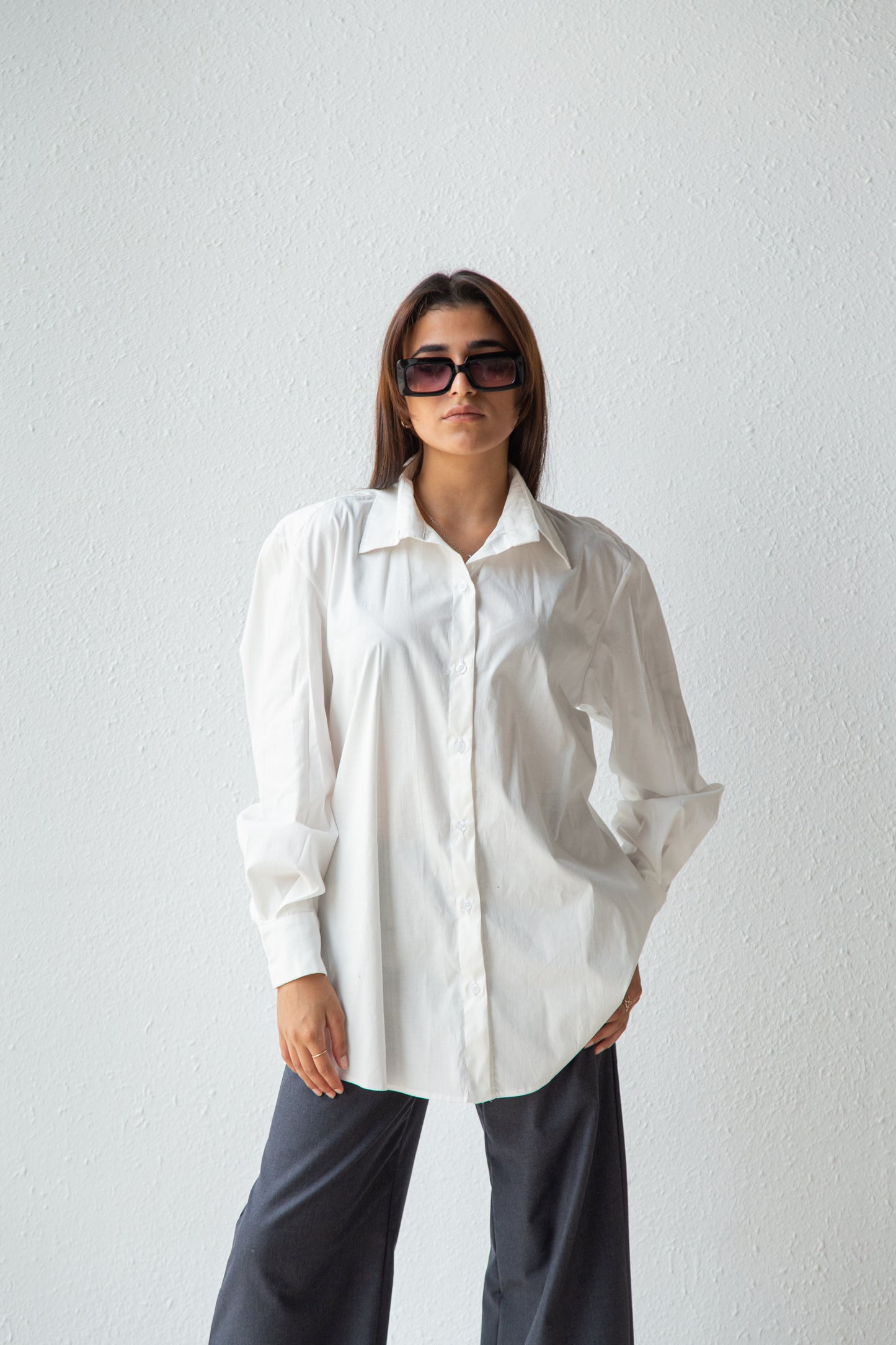 Basic poplin shirt