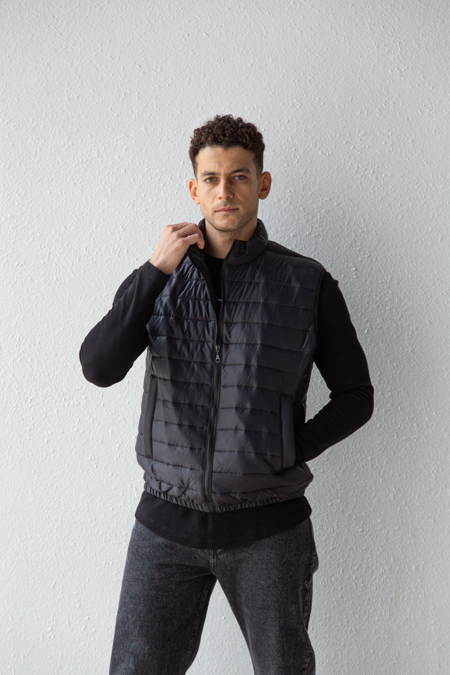 Waterproof puffer vest