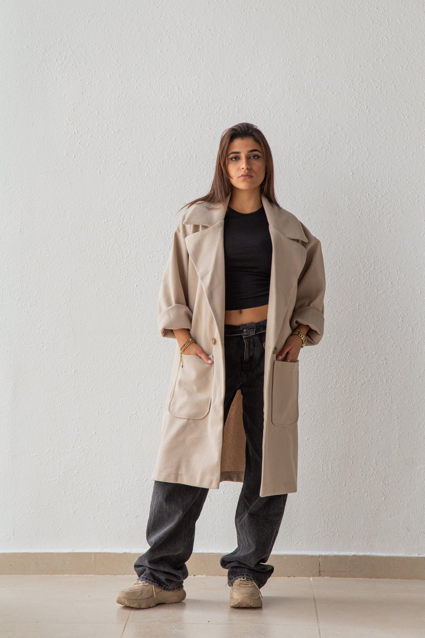 Oversized coat