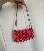 pink in Red Mini Bag