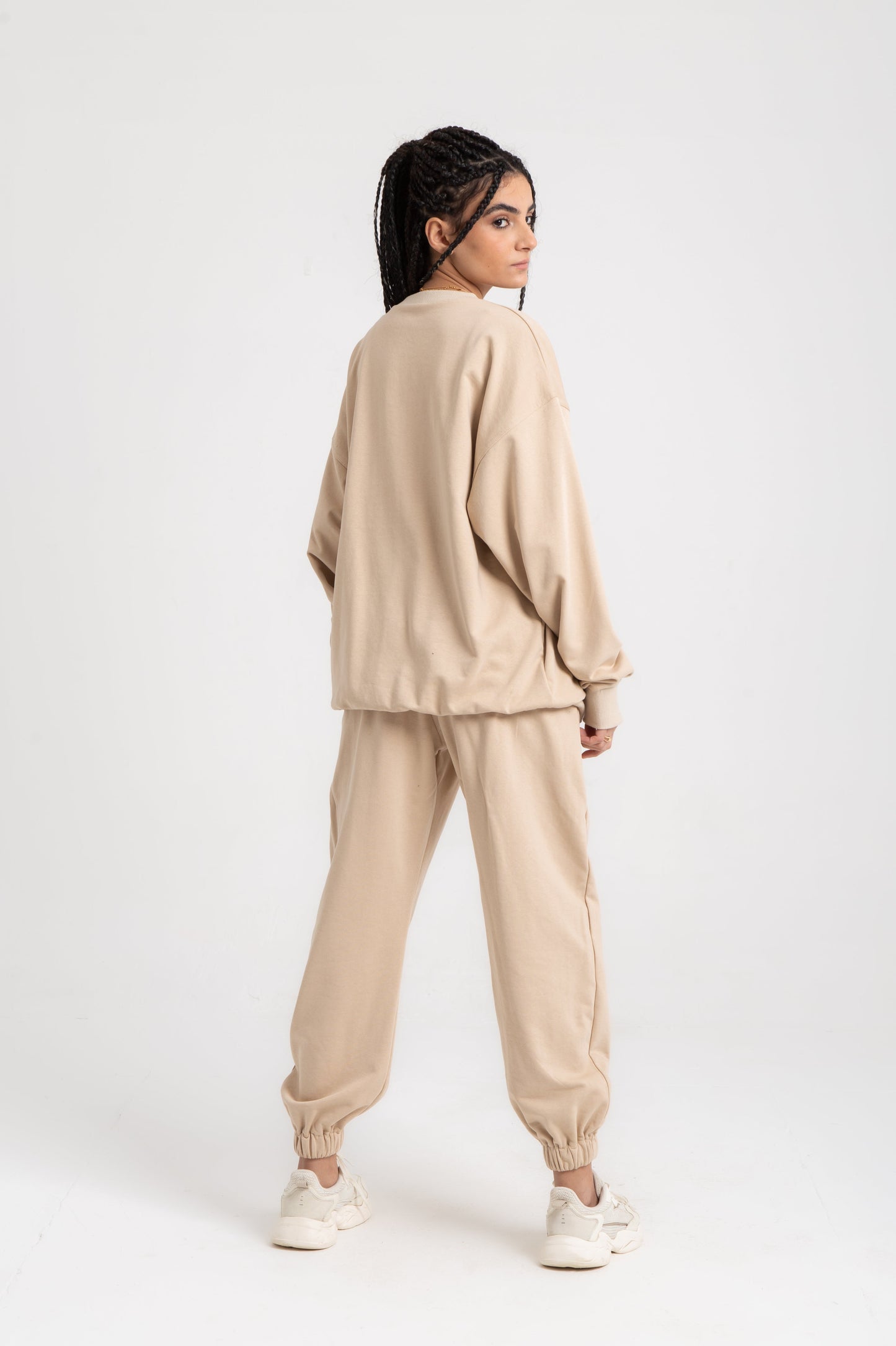 Cotton oversized sweat pant