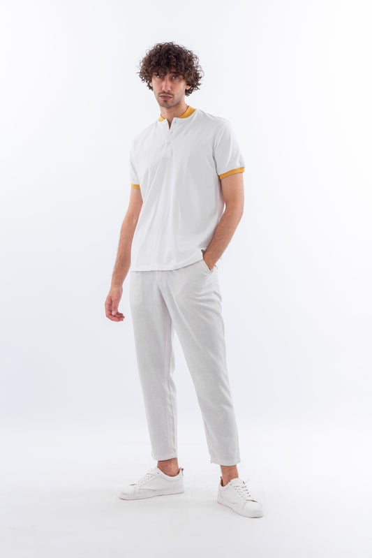 Polo shirt with two matching colors