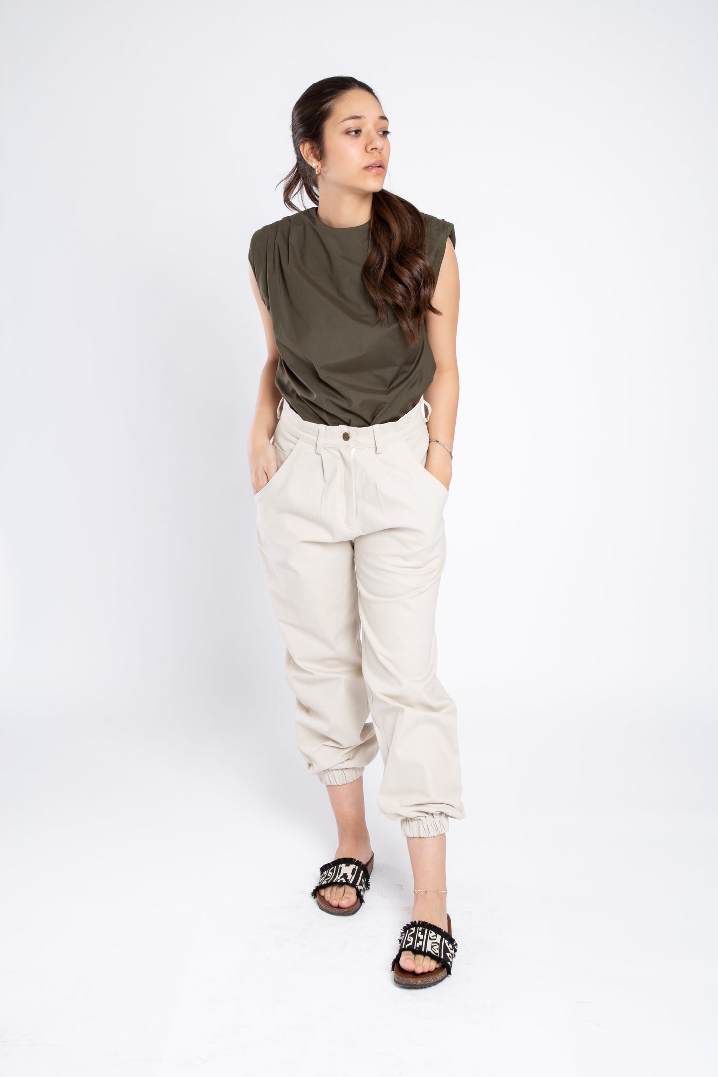 jogger gabardine pant