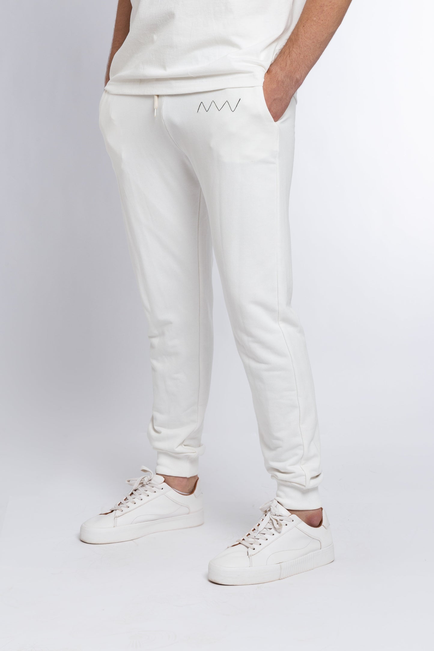 Sweat pant with embroidered MAN logo