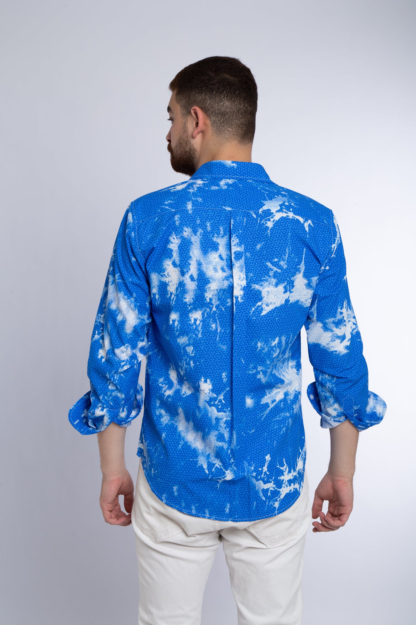 Tie dye long sleeves shirt