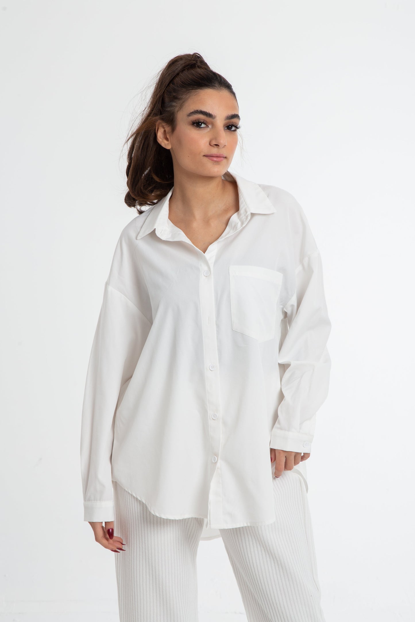 Basic poplin shirt