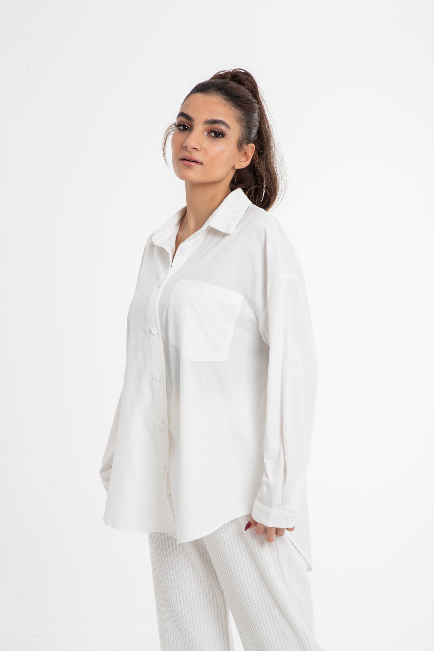 Basic poplin shirt