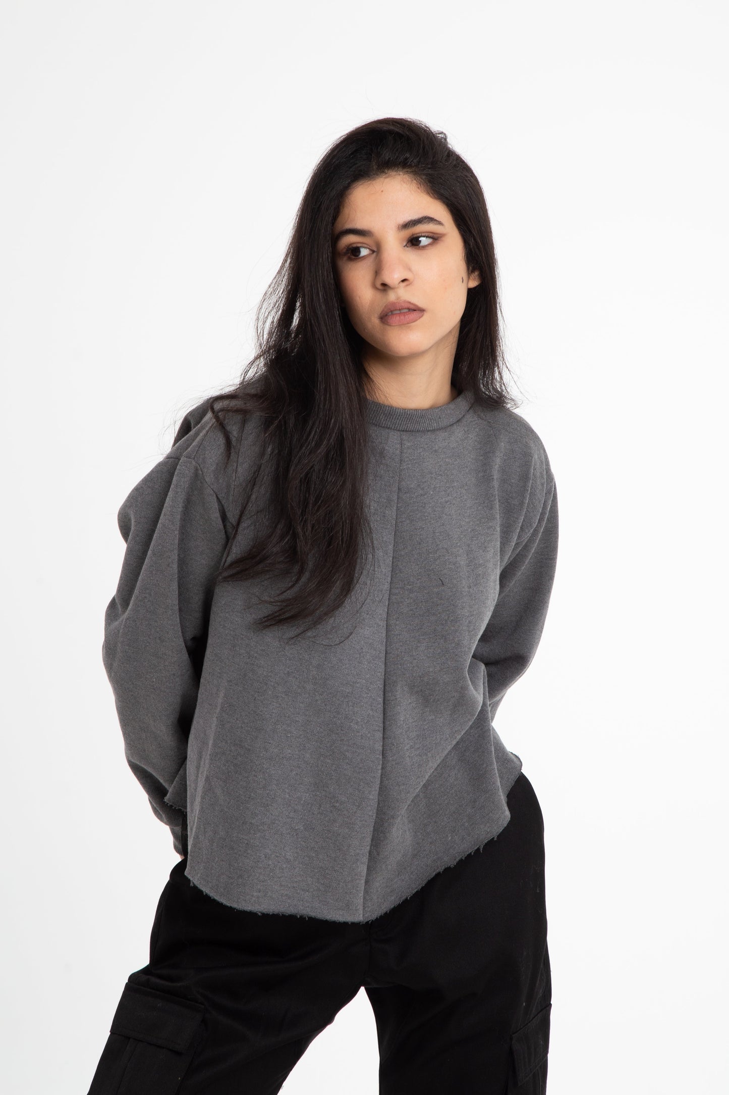 Cropped sweatshirt