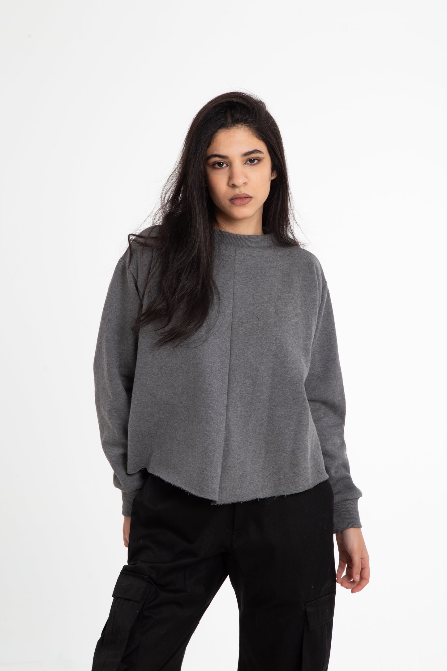 Cropped sweatshirt