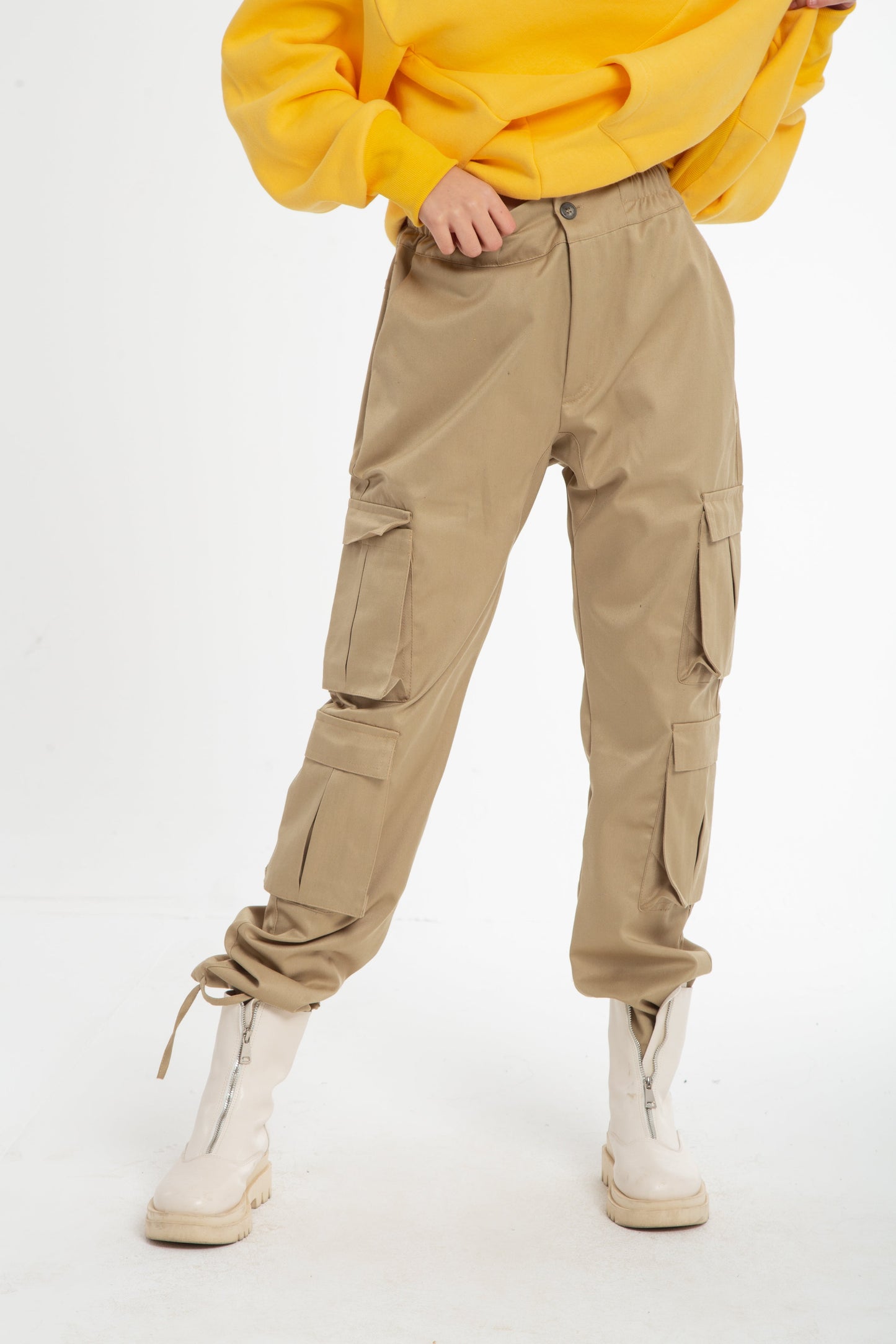 Gabardine Cargo pant