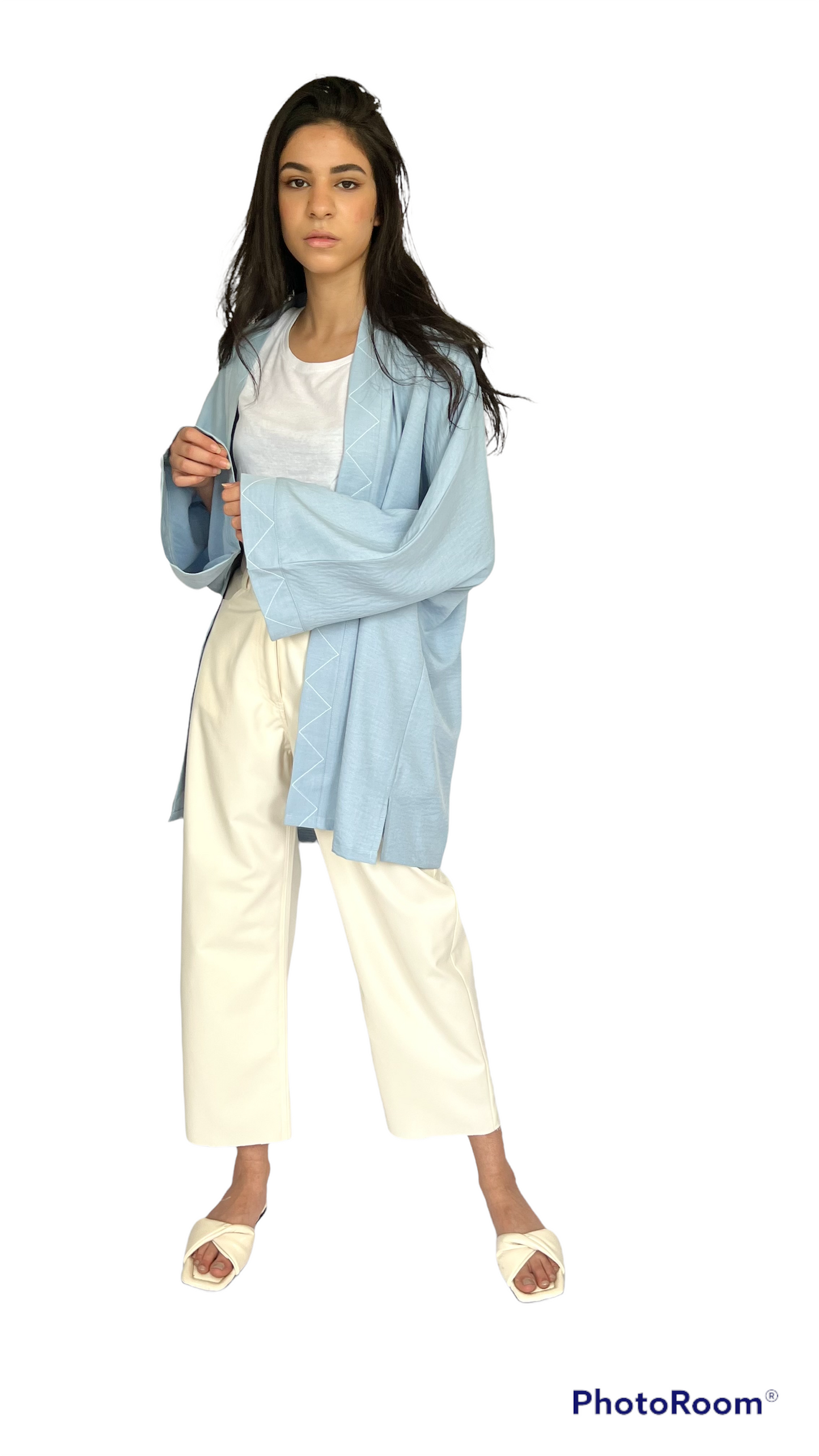 zigzag kimono